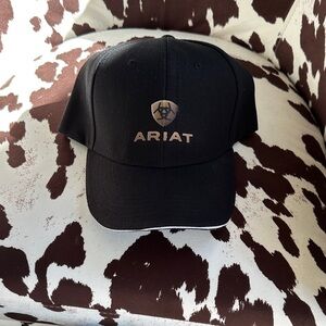 Black Cap with Ariat Logo NWOT